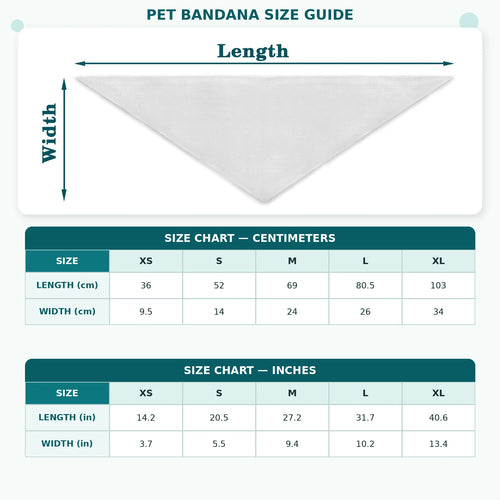 Bandana personnalisé pour chien – Foulard triangle avec texte, photo ou logo | Toutes tailles