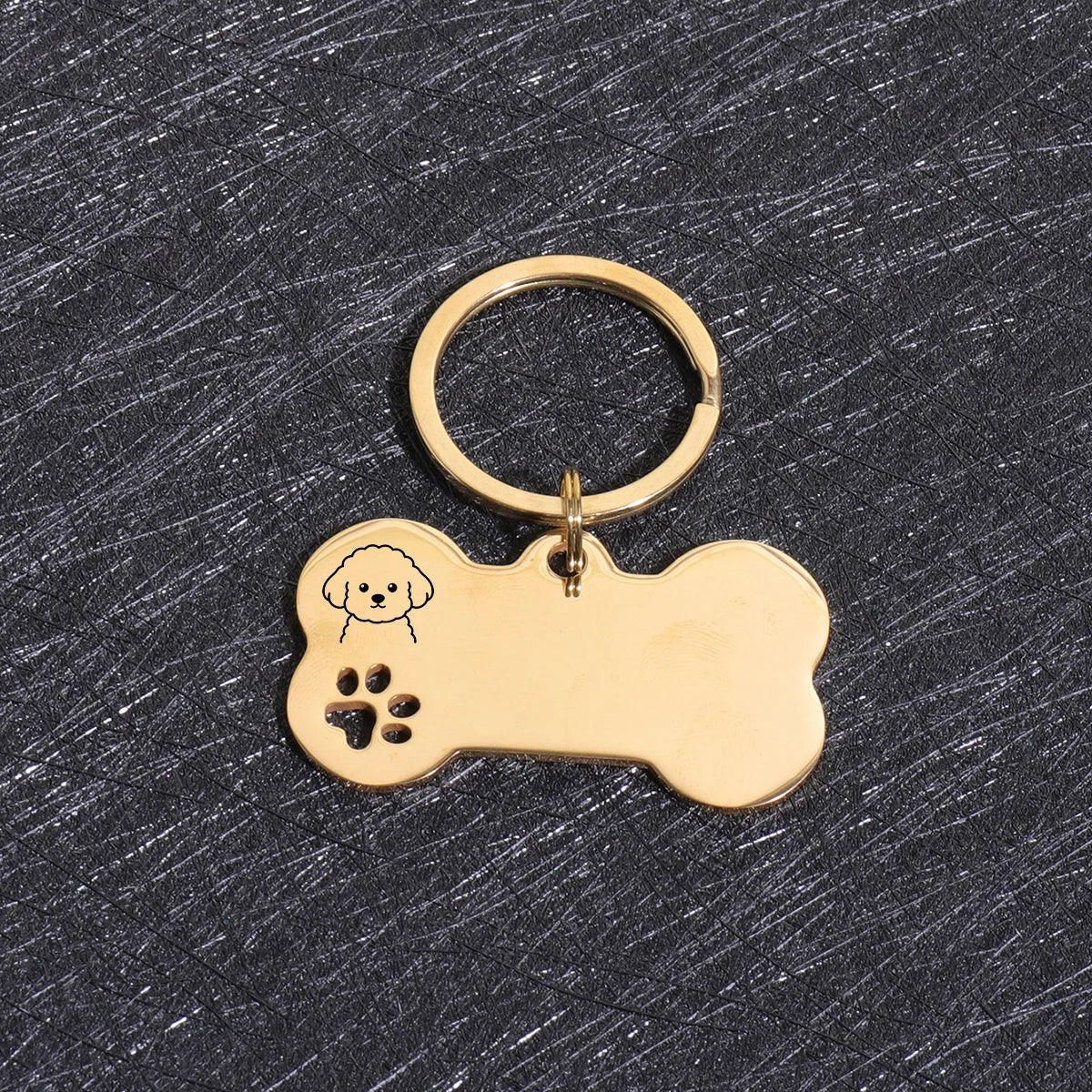 Médaille d'identification personnalisée pour chien et chat