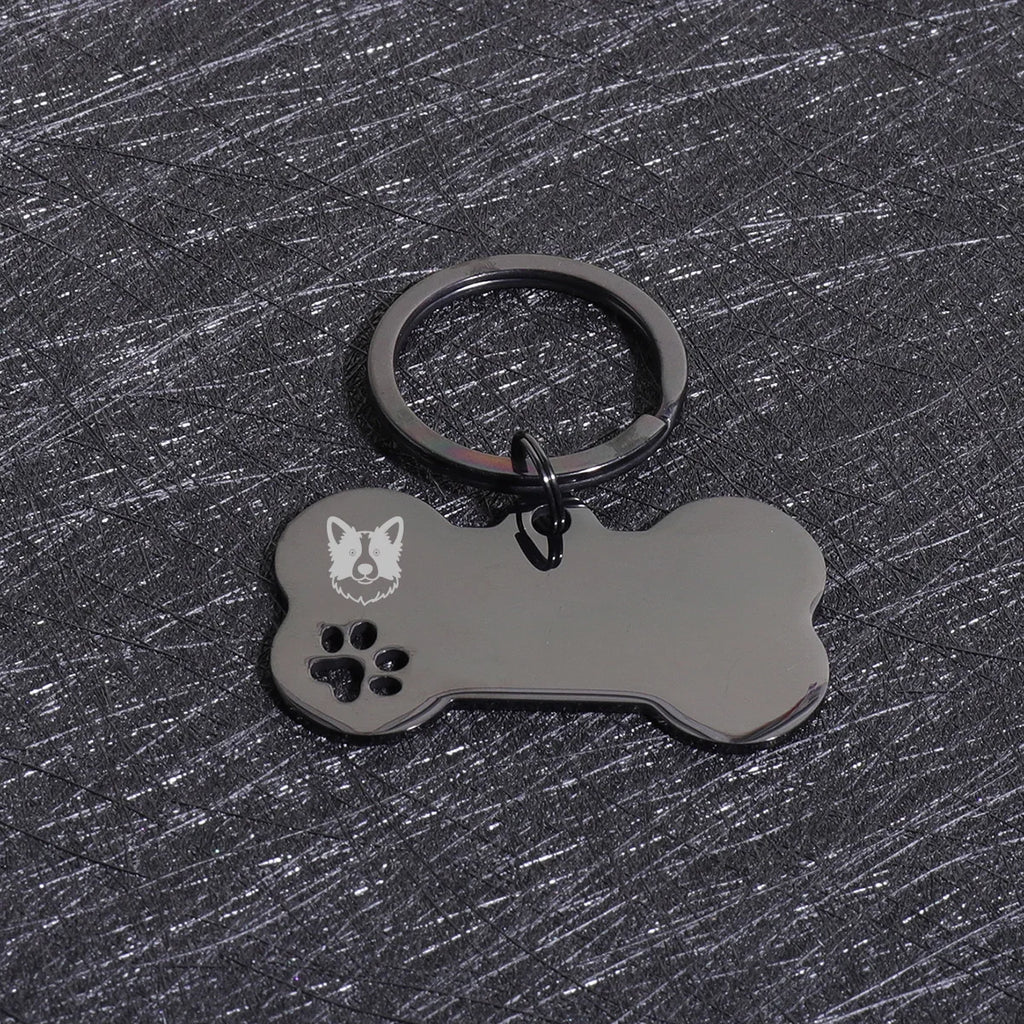 Médaille d'identification personnalisée pour chien et chat