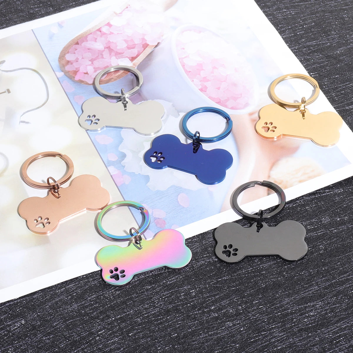 Médaille d'identification personnalisée pour chien et chat