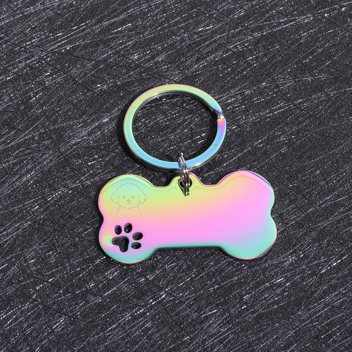 Médaille d'identification personnalisée pour chien et chat