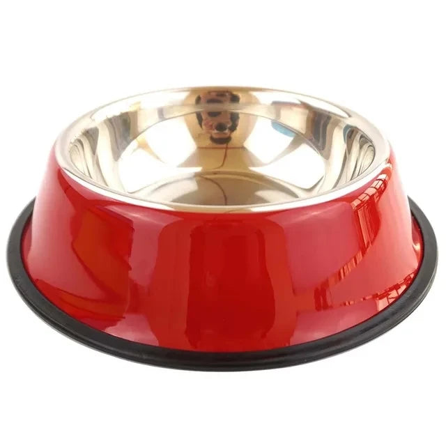 Gamelle personnalisée en inox pour chien – Prénom gravé | XS à XXL
