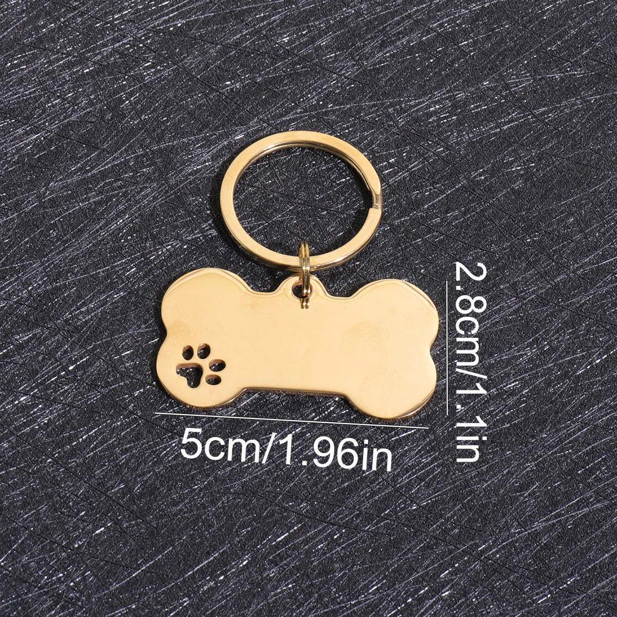 Médaille d'identification personnalisée pour chien et chat