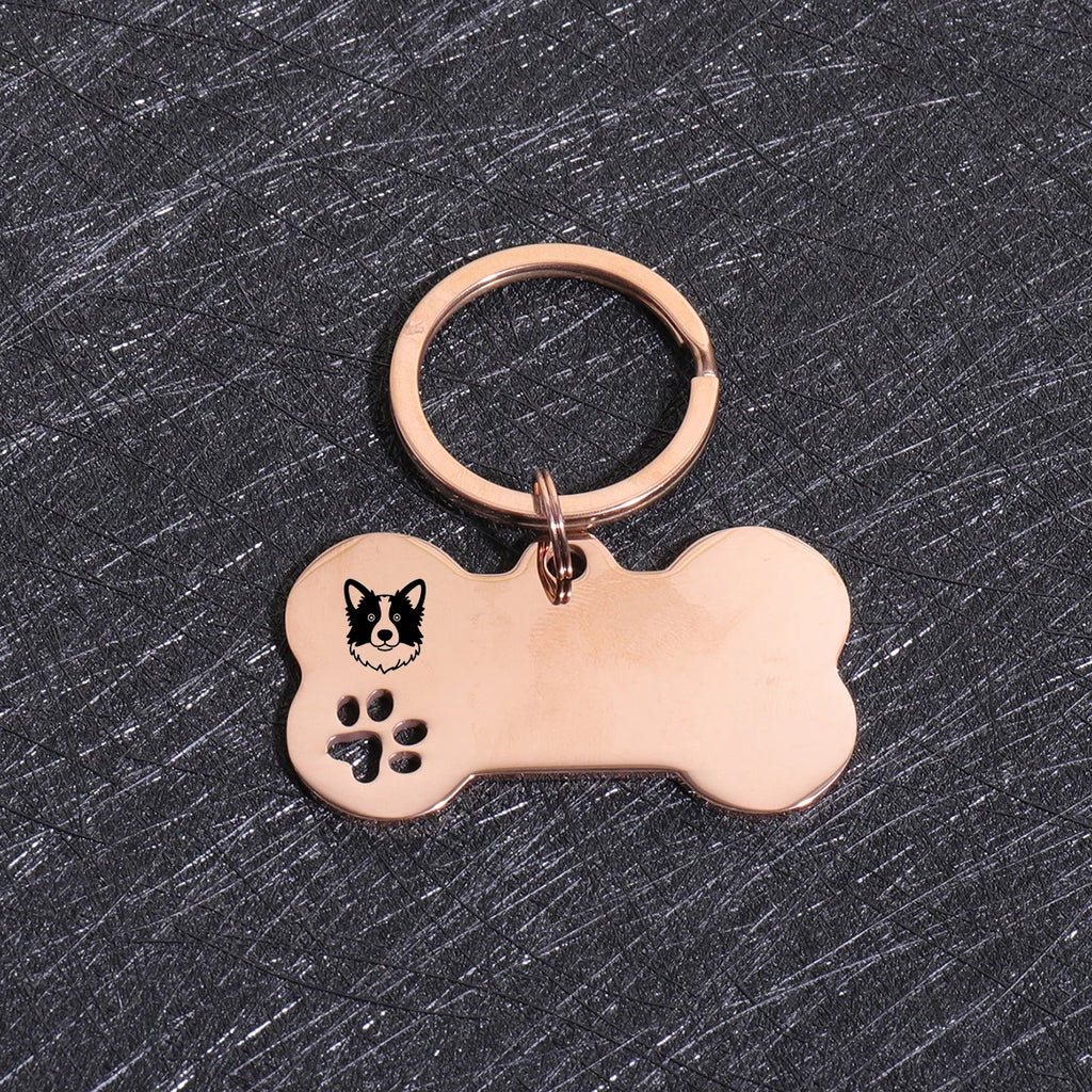 Médaille d'identification personnalisée pour chien et chat