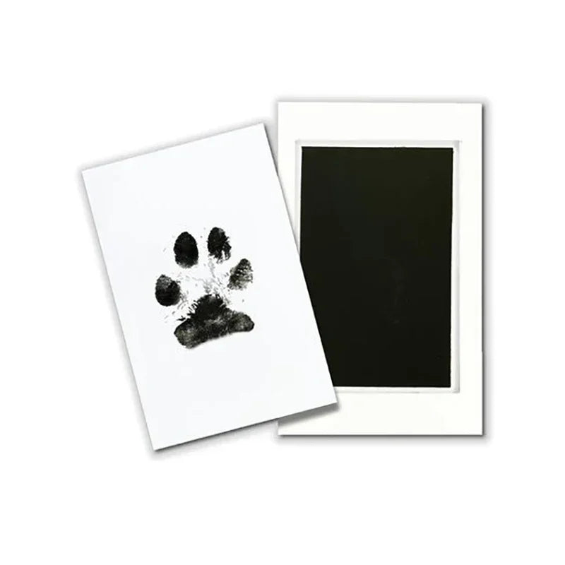 Kit d'empreinte de patte sans encre – Tampon non toxique pour chien et chat | Souvenir propre et facile