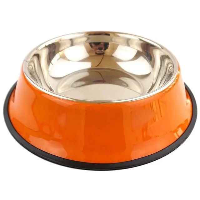 Gamelle personnalisée en inox pour chien – Prénom gravé | XS à XXL