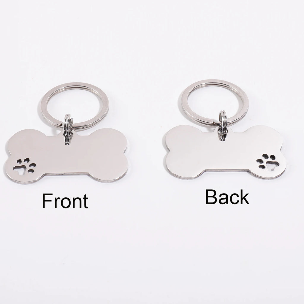 Médaille d'identification personnalisée pour chien et chat