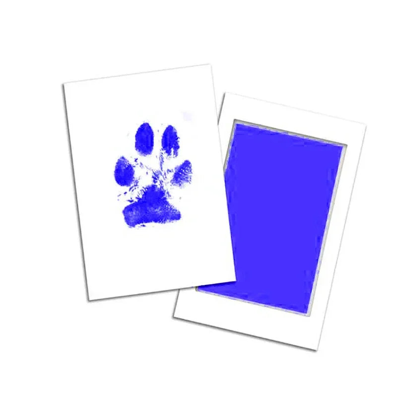 Kit d'empreinte de patte sans encre – Tampon non toxique pour chien et chat | Souvenir propre et facile