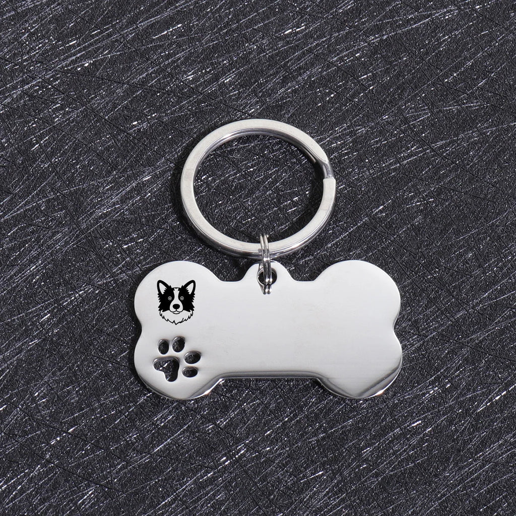 Médaille d'identification personnalisée pour chien et chat