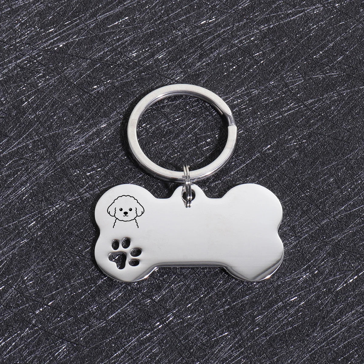Médaille d'identification personnalisée pour chien et chat
