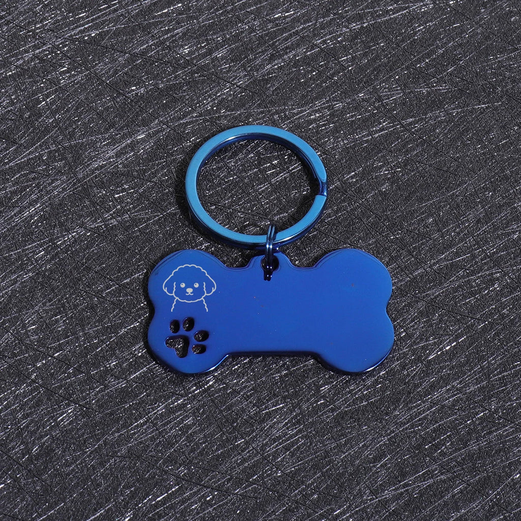 Médaille d'identification personnalisée pour chien et chat
